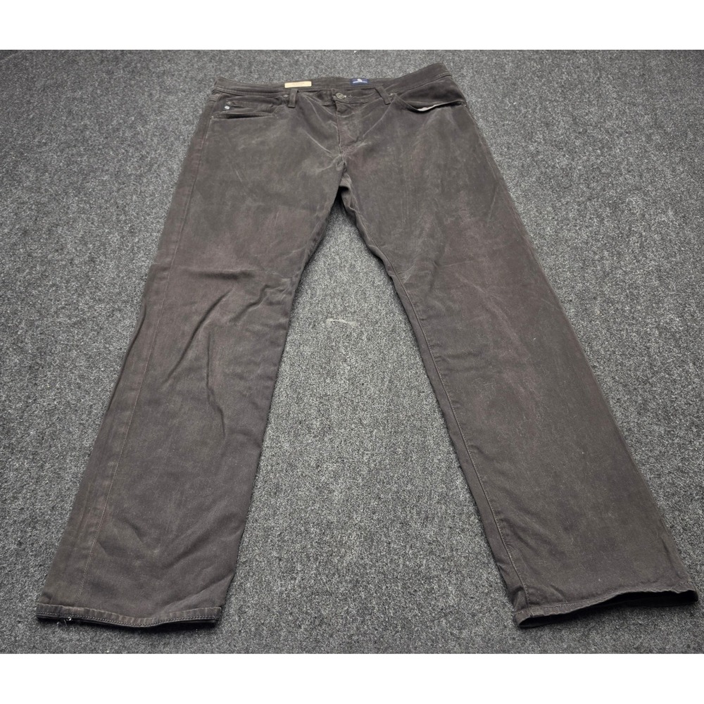 AG Adriano Goldschmied The Graduate Mens 36x32 Black Tailored Leg Pants